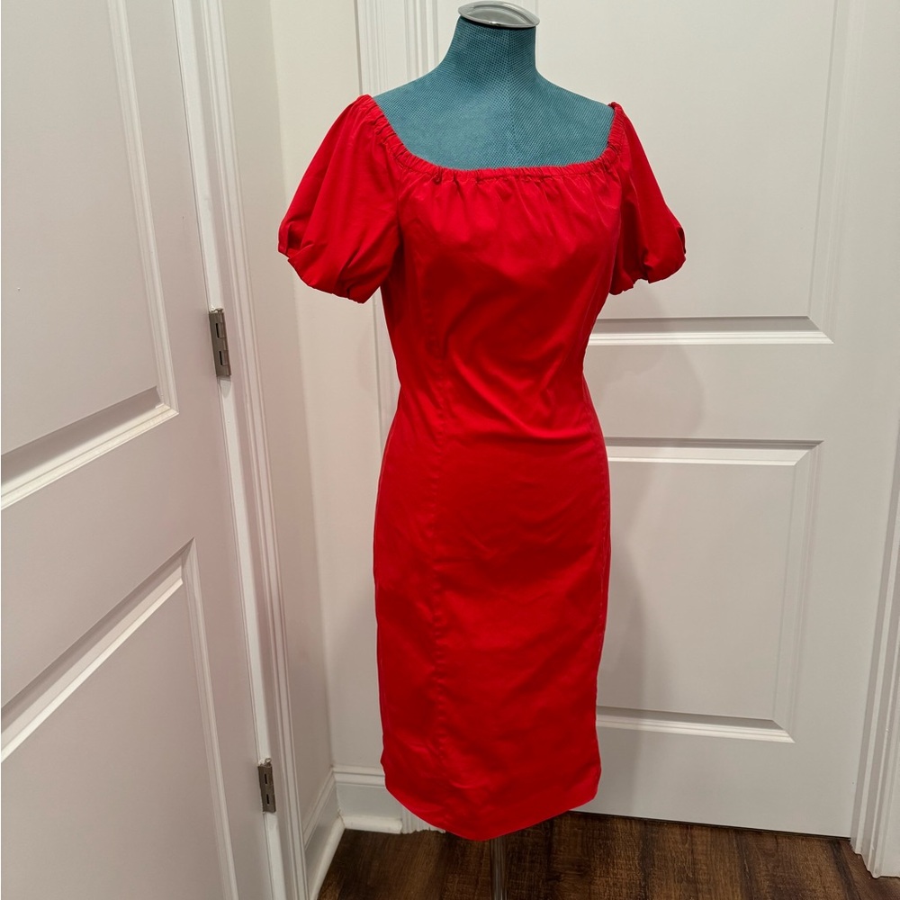 Prada red dress